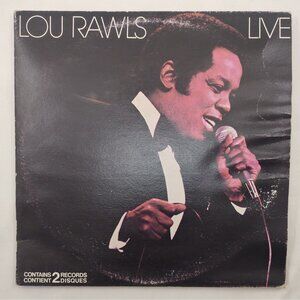 Lou Rawls - Lou Rawls Live LP Philadelphia Intl Z 35518 Canada 1978 Stereo